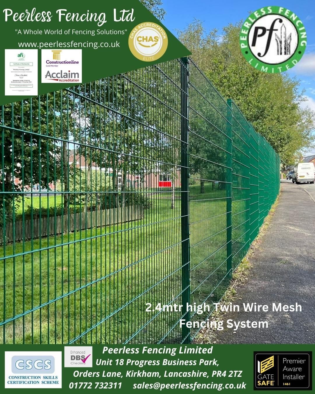 Peerless Fencing Limited – A Whole World of Fencing Solutions