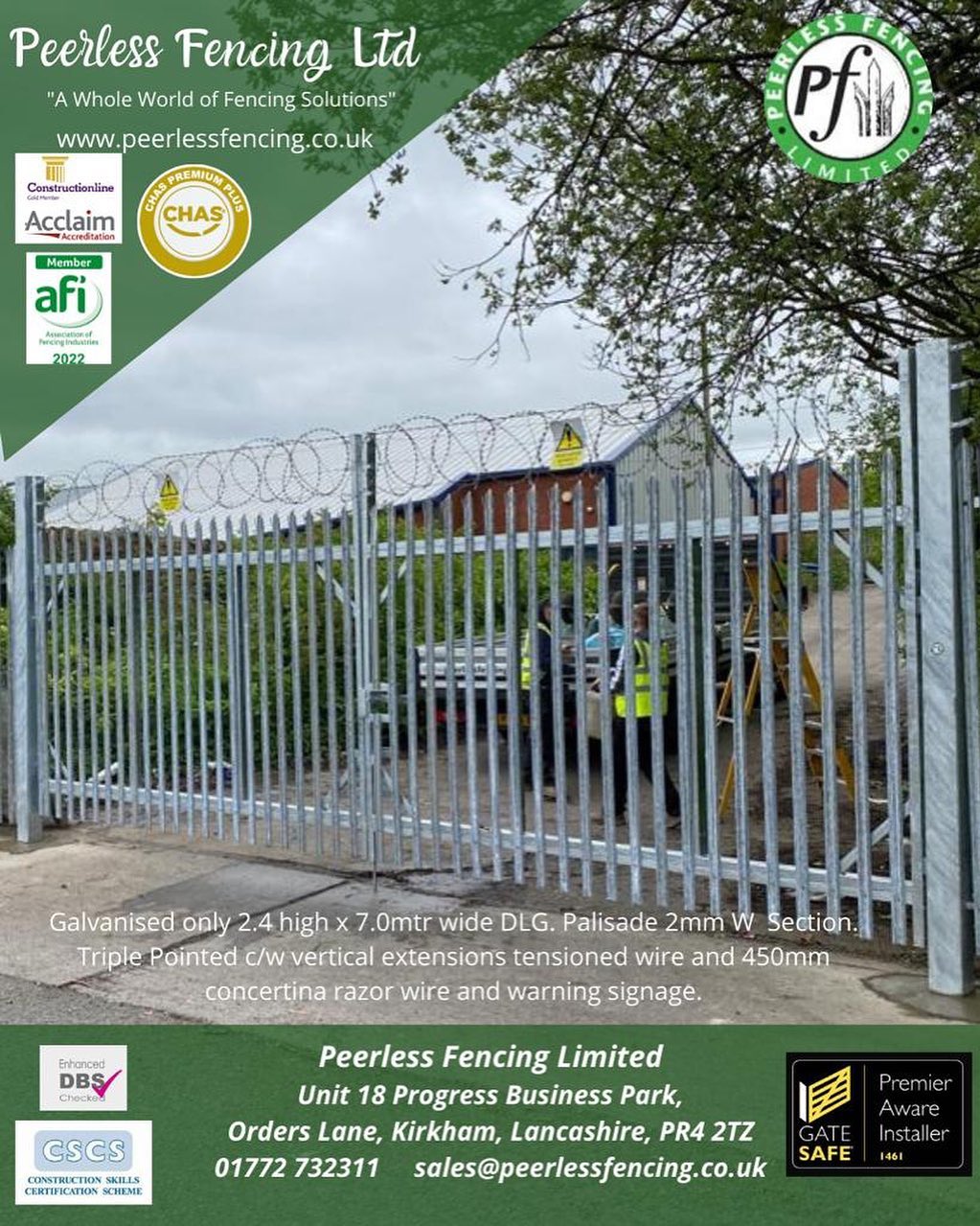 One of the most traditional forms of Security Gate is the Palisade Gate, as it provides a strong and durable deterrent. #crimeprevention #securitygates #palisadefencing #awholeworldoffencingsolutions #fencingcontractor